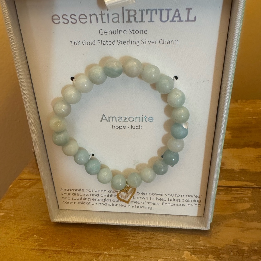 Amazonite bracelet